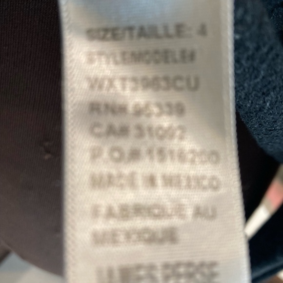 James Perse Charcoal V-Neck Sweatshirt Size XL V Neck Deep V Neck Long Sleeve - Picture 9 of 10